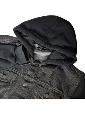 Original Deluxe Supply Men's Black Denim Jacket Large